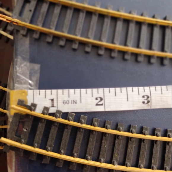 HO 00  Gauge Railroad Curved 18 Radius Brass  track Atlas,Garnet And Italian - Picture 2 of 9